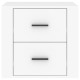 Fehér éjjeliszekrény 50 x 39 x 47 cm