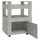 Betonszürke szerelt fa konyhai-kocsi 60 x 45 x 80 cm Betonszürke szerelt fa konyhai-kocsi 60 x 45 x 80 cm