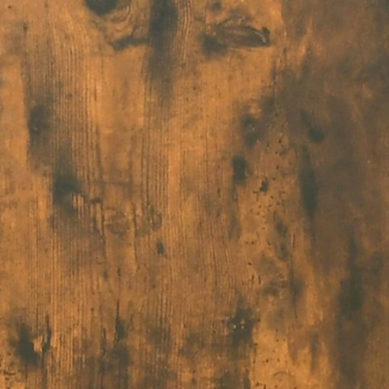 Füstös tölgy szerelt fa konyhai-kocsi 60 x 45 x 80 cm