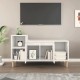 Fehér szerelt fa tv-szekrény 100x35x55 cm