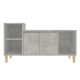 Betonszürke szerelt fa tv-szekrény 100 x 35 x 55 cm