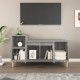 Szürke sonoma színű szerelt fa tv-szekrény 100x35x55 cm Szürke sonoma színű szerelt fa tv-szekrény 100x35x55 cm