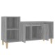 Szürke sonoma színű szerelt fa tv-szekrény 100x35x55 cm Szürke sonoma színű szerelt fa tv-szekrény 100x35x55 cm