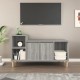 Szürke sonoma színű szerelt fa tv-szekrény 100x35x55 cm Szürke sonoma színű szerelt fa tv-szekrény 100x35x55 cm