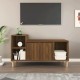 Barna tölgyszínű szerelt fa tv-szekrény 100x35x55 cm Barna tölgyszínű szerelt fa tv-szekrény 100x35x55 cm