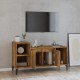 Füstös tölgyszínű szerelt fa tv-szekrény 100x35x55 cm Füstös tölgyszínű szerelt fa tv-szekrény 100x35x55 cm