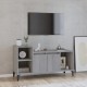Szürke sonoma színű szerelt fa tv-szekrény 100x35x55 cm Szürke sonoma színű szerelt fa tv-szekrény 100x35x55 cm