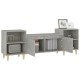 Betonszürke szerelt fa tv-szekrény 160x35x55 cm Betonszürke szerelt fa tv-szekrény 160x35x55 cm