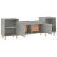 Betonszürke szerelt fa tv-szekrény 160x35x55 cm Betonszürke szerelt fa tv-szekrény 160x35x55 cm