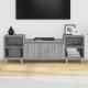Szürke sonoma színű szerelt fa tv-szekrény 160x35x55 cm Szürke sonoma színű szerelt fa tv-szekrény 160x35x55 cm