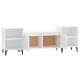 Fehér szerelt fa tv-szekrény 160 x 35 x 55 cm Fehér szerelt fa tv-szekrény 160 x 35 x 55 cm