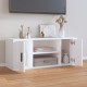 Fehér szerelt fa tv-szekrény 100 x 35 x 40 cm Fehér szerelt fa tv-szekrény 100 x 35 x 40 cm