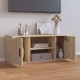 Sonoma tölgyszínű szerelt fa tv-szekrény 100 x 35 x 40 cm Sonoma tölgyszínű szerelt fa tv-szekrény 100 x 35 x 40 cm