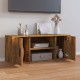Füstös tölgyszínű szerelt fa tv-szekrény 100 x 35 x 40 cm Füstös tölgyszínű szerelt fa tv-szekrény 100 x 35 x 40 cm