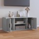 Szürke sonoma színű szerelt fa tv-szekrény 100 x 35 x 40 cm