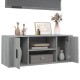 Szürke sonoma színű szerelt fa tv-szekrény 100 x 35 x 40 cm