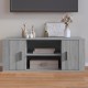 Szürke sonoma színű szerelt fa tv-szekrény 100 x 35 x 40 cm