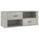 Betonszürke szerelt fa tv-szekrény 100x35x40 cm Betonszürke szerelt fa tv-szekrény 100x35x40 cm