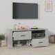 Betonszürke szerelt fa tv-szekrény 100x35x40 cm Betonszürke szerelt fa tv-szekrény 100x35x40 cm