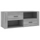 Szürke sonoma színű szerelt fa tv-szekrény 100 x 35 x 40 cm Szürke sonoma színű szerelt fa tv-szekrény 100 x 35 x 40 cm