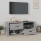 Szürke sonoma színű szerelt fa tv-szekrény 100 x 35 x 40 cm Szürke sonoma színű szerelt fa tv-szekrény 100 x 35 x 40 cm