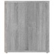 Szürke sonoma színű szerelt fa tv-szekrény 100 x 35 x 40 cm Szürke sonoma színű szerelt fa tv-szekrény 100 x 35 x 40 cm