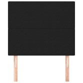 Fekete szövet fejtámla 90x5x118/128 cm Fekete szövet fejtámla 90x5x118/128 cm