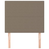 Bézs színű szövet fejtámla 90 x 5 x 118/128 cm