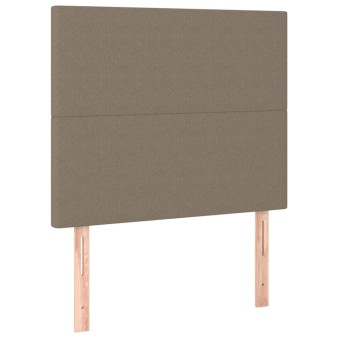 Bézs színű szövet fejtámla 100 x 5 x 118/128 cm