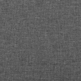 Sötétszürke szövet fejtámla 160x5x118/128 cm