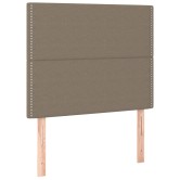 Bézs színű szövet fejtámla 90 x 5 x 118/128 cm Bézs színű szövet fejtámla 90 x 5 x 118/128 cm