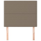 Bézs színű szövet fejtámla 90 x 5 x 118/128 cm Bézs színű szövet fejtámla 90 x 5 x 118/128 cm