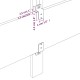 2 db fehér műbőr fejtámla 100x5x78/88 cm 2 db fehér műbőr fejtámla 100x5x78/88 cm