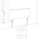 4 db cappuccino színű műbőr fejtámla 72 x 5 x 78/88 cm 4 db cappuccino színű műbőr fejtámla 72 x 5 x 78/88 cm