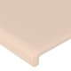 Cappuccino műbőr led-es fejtámla 200x5x118/128 cm