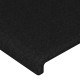 Fekete szövet led-es fejtámla 83 x 16 x 78/88 cm