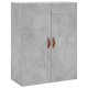 2 db betonszürke faliszekrény 69,5 x 34 x 90 cm