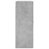 2 db betonszürke faliszekrény 69,5 x 34 x 90 cm