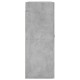 2 db betonszürke faliszekrény 69,5 x 34 x 90 cm