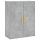 2 db betonszürke faliszekrény 69,5 x 34 x 90 cm
