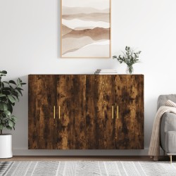 2 db füstös tölgyszínű faliszekrény 69,5 x 34 x 90 cm