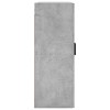 2 db betonszürke faliszekrény 69, x 34 x 90 cm