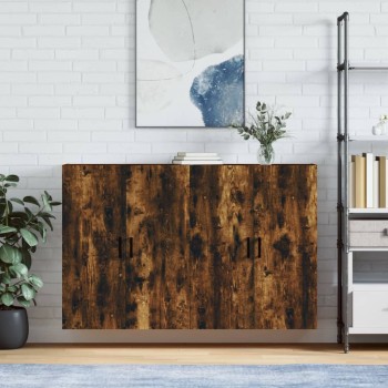 2 db füstös tölgy színű faliszekrény 69,5 x 34 x 90 cm