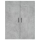 2 db betonszürke faliszekrény 69,5x34x90 cm