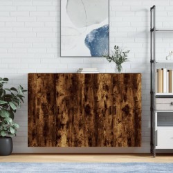 2 db füstös tölgyszínű faliszekrény 69,5 x 34 x 90 cm
