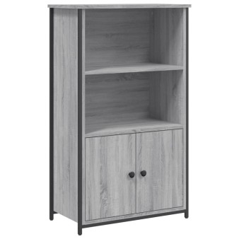 Szürke sonoma szerelt fa magasszekrény 62 x 32 x 103,5 cm