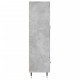 Betonszürke szerelt fa magasszekrény 69,5 x 31 x 115 cm