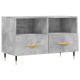 Betonszürke szerelt fa tv-szekrény 80 x 36 x 50 cm Betonszürke szerelt fa tv-szekrény 80 x 36 x 50 cm