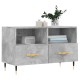 Betonszürke szerelt fa tv-szekrény 80 x 36 x 50 cm Betonszürke szerelt fa tv-szekrény 80 x 36 x 50 cm