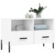 Fehér szerelt fa tv-szekrény 80 x 36 x 50 cm Fehér szerelt fa tv-szekrény 80 x 36 x 50 cm
